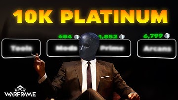 I Made 10K Platinum in JUST 4 Days! - Warframe