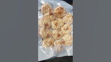 Vietnamese Scorched rice topped with pork floss #trending #food #asmr #foodie #trend #viralvideo #go