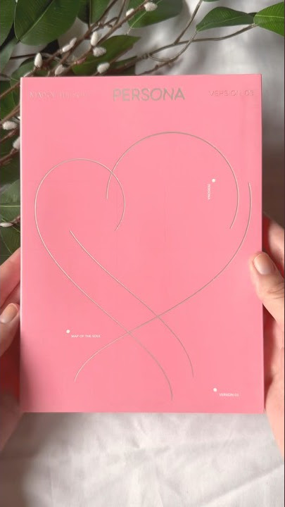 UNBOXING BTS - Map of the Soul: Persona