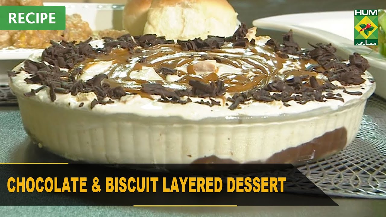 Chocolate & Biscuit Layered Dessert | Masala Mornings | Shireen Anwer | 01 Sep 2022 | Masala Tv