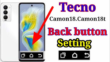 Make Tecno Camon 18t Screen button Setting/Make Online without Investment/Tecno Back button Setting