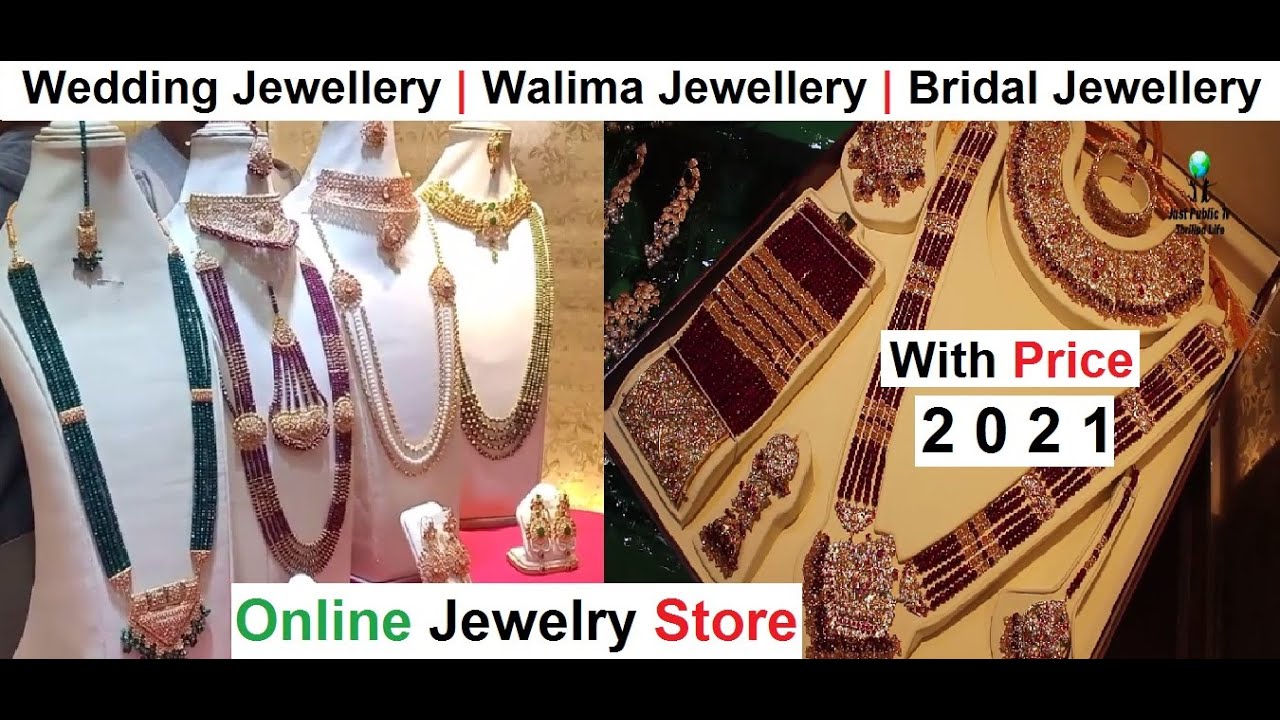 Wedding Jewellery Collection - Walima Jewellery - Bridal Jewellery - Online Jewelry Store #Shopping