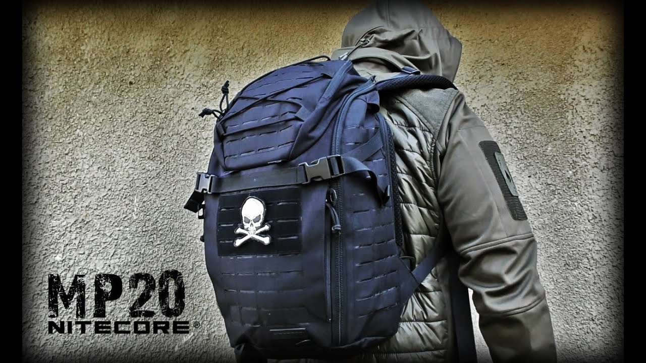 Тактический рюкзак Nitecore MP20/Tactical Backpack - YouTube