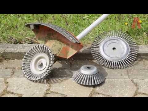 Щетка коническая жгутовая для мотокос Lessmann