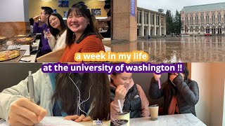 a week in my life at the university of washington !! :))
