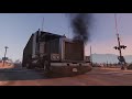 Union Pacific hits semi truck