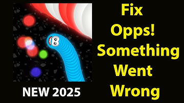 Fix Worms Zone   App Oops Something Went Wrong Error | Fix Worms Zone   went wrong error