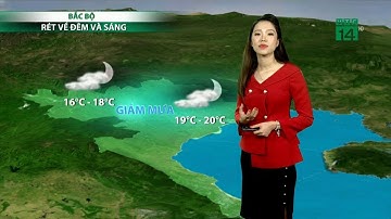 Thời tiết cuối ngày 03/11/2019: Miền Bắc mưa giảm dần trời tiếp tục rét về đêm và sáng| VTC14