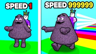 I UPGRADED My GRIMACE To RUN At TOP SPEED on Roblox