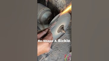 Re-Teething A Sickle | Blacksmithing ASMR