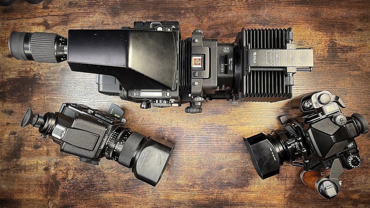 The FASTEST SLR Medium Format Lenses. 6x6 Hasselblad 203FE, 6x7