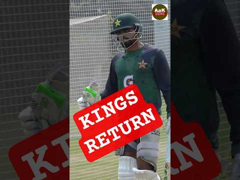 "Babar & Rizwan Are BACK in Whites! 👑🔥 #CricketComeback"