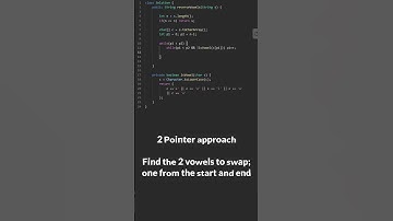 How fast can you reverse the vowels in a String ?? #leetcode #shorts #algomadeasy