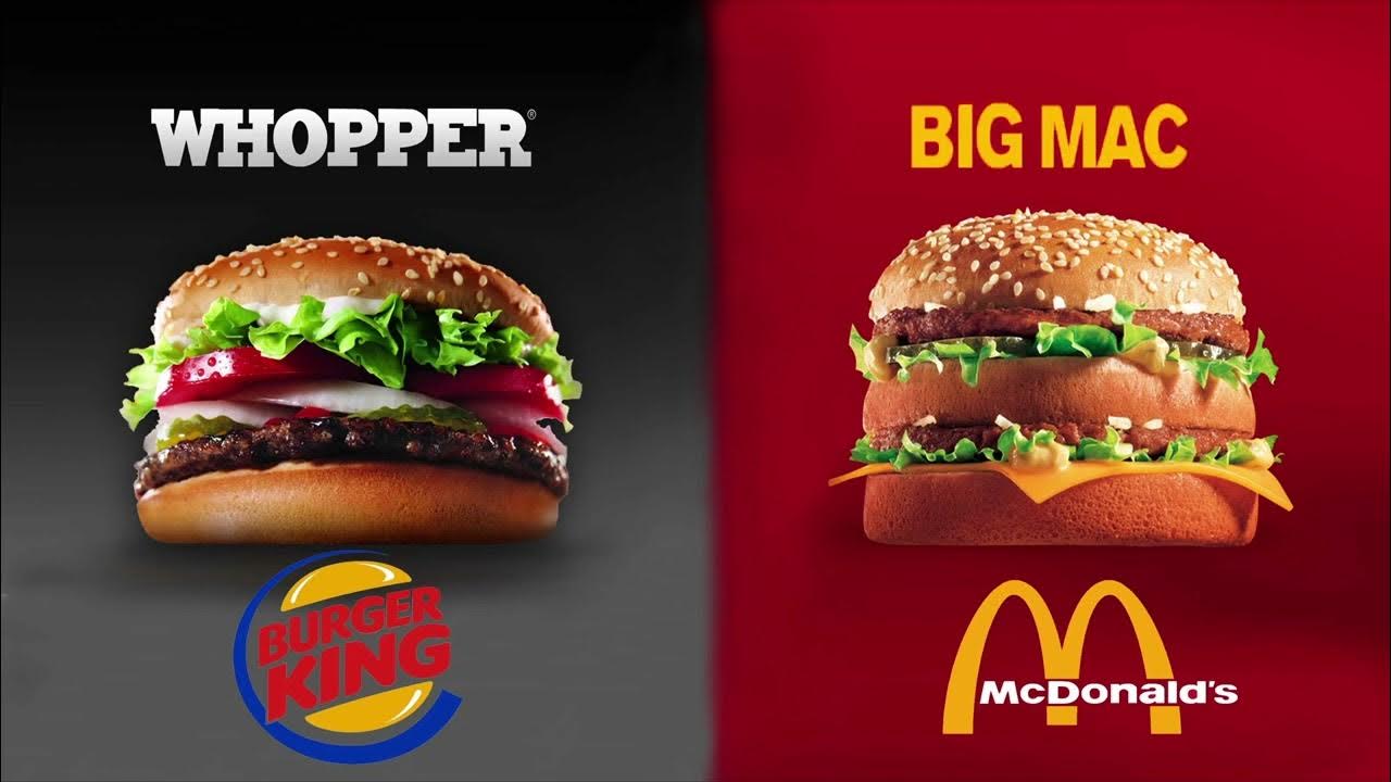 Бургер кинг против макдональдса. Бургер кинг и макдональдс рядом. Против макдональдса. Против макдональдса. Реклама макдональдс.