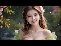 Dreamy Sakura Snow 🌙❄️ Moonlit Fantasy Melodies | 1 Hour Relaxing Visuals #4