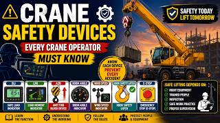 Crane Safety Devices Explained | SLI, LMI, A2B, E-Stop, Wind Speed Indicator & Hook Safety Latch