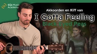 Makkelijk gitaarliedje: I Gotta Feeling - Black Eyed Peas // Akkoorden en Riff