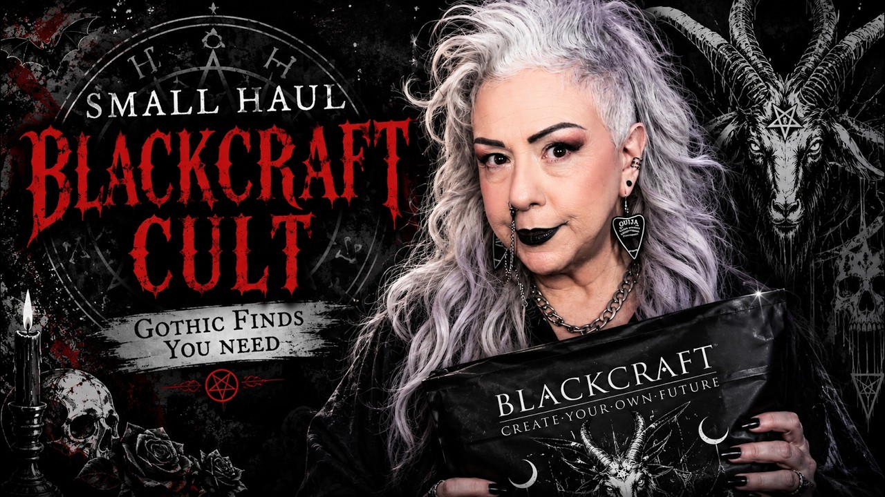 Goth Retail Therapy Strikes Again | BlackCraft Cult Mini Haul