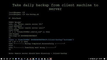 The Shell Scripting Tutorial Part-7