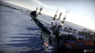 Beaufighter 540 Corkscrew Crash - War Thunder