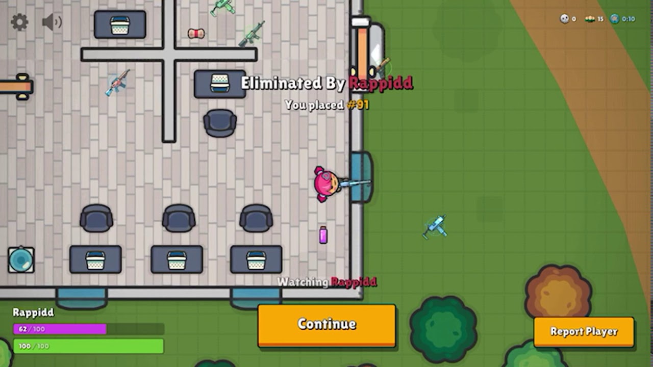 So I spectating the best zombs Royale player ever... He won the game