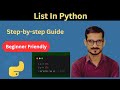 List In Python With Example | What is a list and example? | Python Tutorial