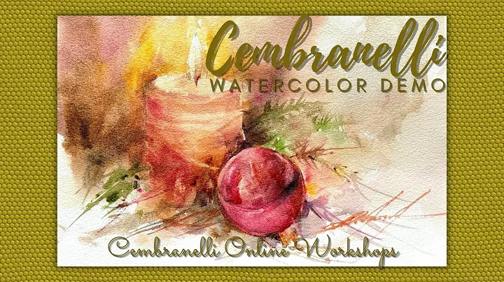 AUDIO INCLUDED. Candle and Christmas Ball, Waterco...