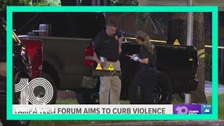 Tampa community forum aims to address gun violence from young person perspective