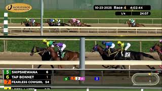 RACE 4 PROGRAM 10 23 2025