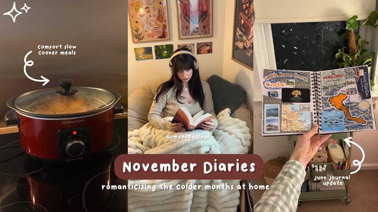 Diary Nov November Diaries ☁️┃romanticising the transition between autumn and ...