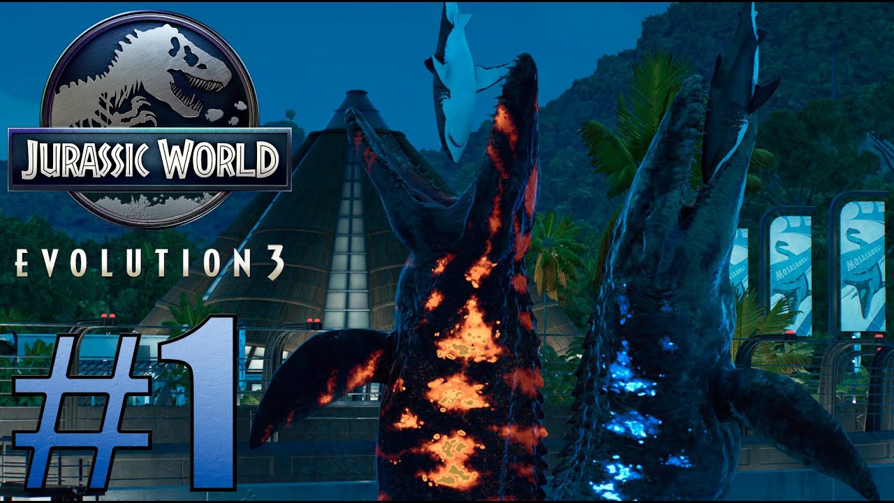 Mosasaurus Lux Lagoon - Морской мир №1｜Jurassic World Evolution 3