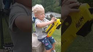 Little kid cries after shooting himself with a toy gun part 3. Net Worth