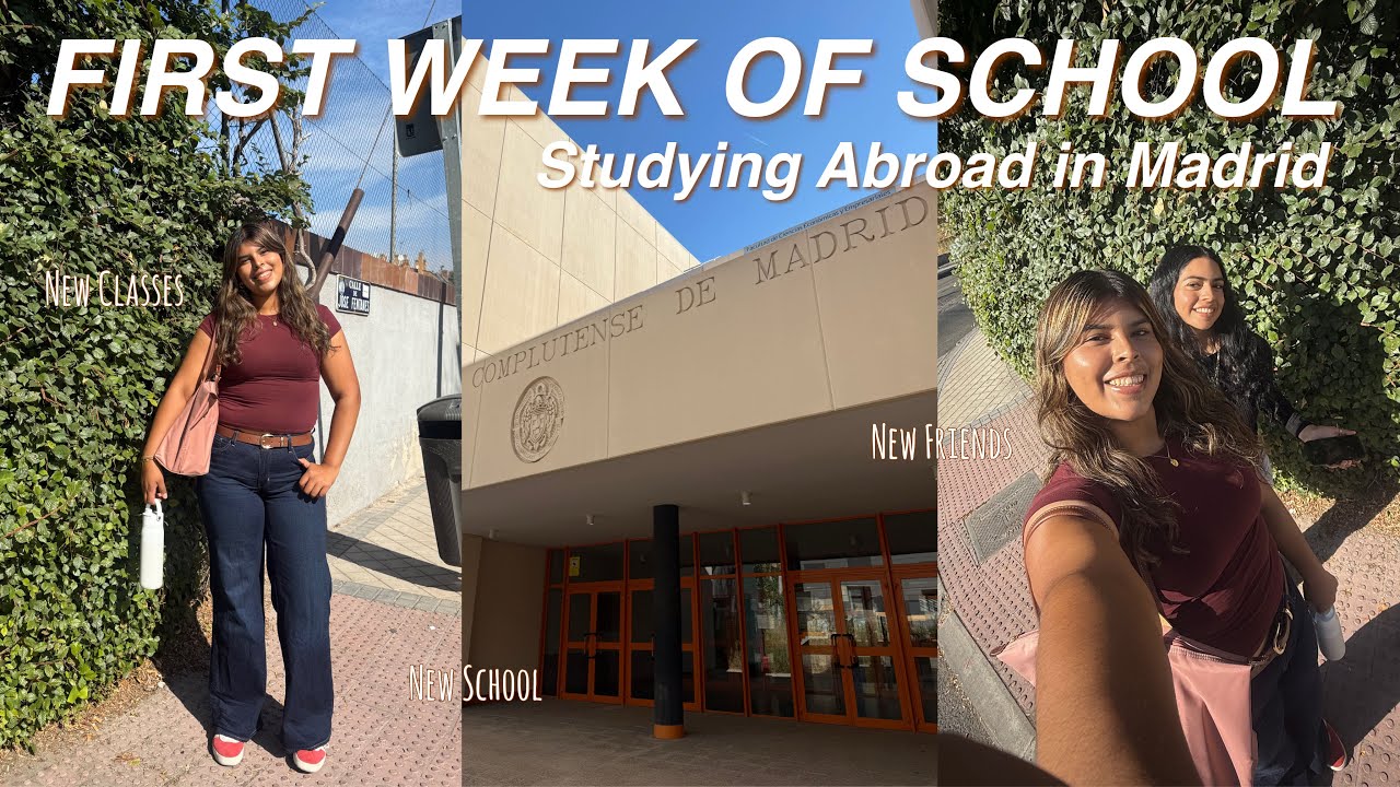 FIRST WEEK OF STUDYING ABROAD IN MADRID *UCM* | Jannett Ciranda