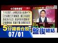 美股全面收紅 台積電等權值股領漲 54檔千金股超靚 台股叩關47K大關 鴻海配息7.17元創歷年高 明天將除息! 晶技報價傳7月將起漲｜主播鄧凱銘｜【5分鐘看台股】20260701｜非凡財經新聞