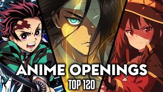 My Top 120 Anime Openings of All Time