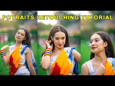 How to retouch photo | Photoshop Tutorial @TapashEditz