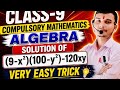 Algebra Class-9 Mathematics #solution of (9-x^2)(100-y^2)-120xy #easy #tricks #trending #video 
