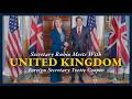 Secretary Rubio meets with UK Foreign Secretary Yvette Cooper