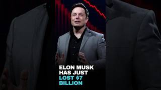 Elon Musk just lost 700 billion dollars, and he's still the richest man alive.