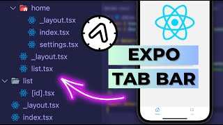 React Native Tab Bar Routing with Expo Router screenshot 4