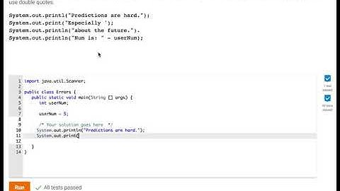 Zybooks Syntax Excersise CH 2