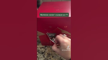 Nespresso Advent Calendar Day 1… #adventseason #nespressovertuo #carolengraytoday #tistheseason