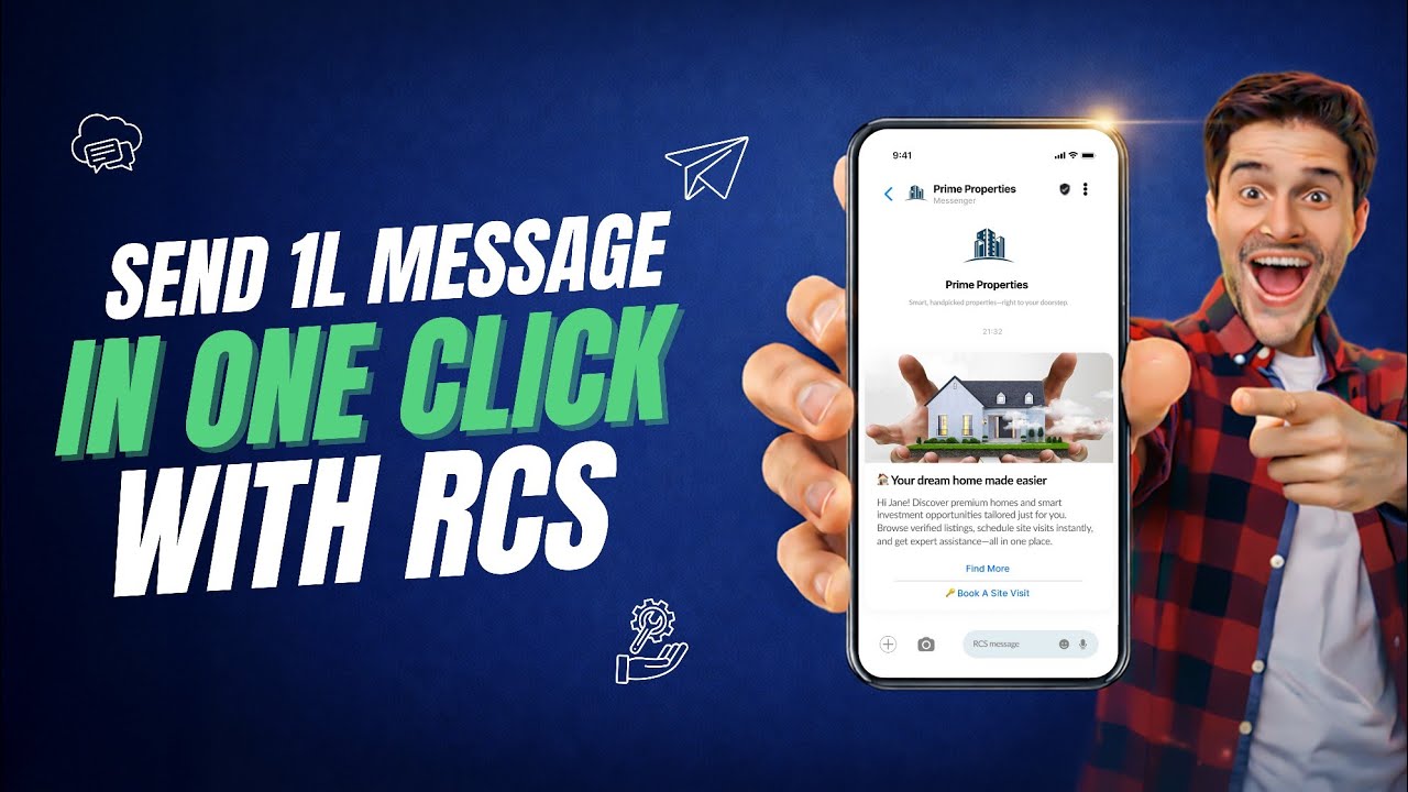 Rc Message Tutorial Send Unlimited Message in One Click | RCS Messaging Tutorial | Bulk SMS ...