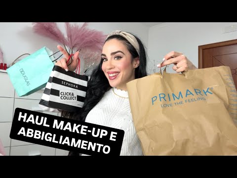 HAUL SEPHORA, WATER AND SOAP, DOUGLAS, PRIMARK