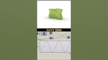 Shorts Wavy Skin #shorts #parametricarchitecture #parametricdesign
