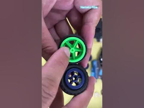 Modif Tamiya Beat Magnum jadi Remote Control Mini 4WD 
