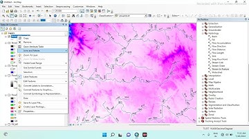 Strahler Stream Order  Method using ArcGIS  #streamorder #strahlermethod