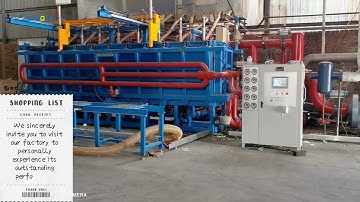 EPS block moulding machine#eps #machine #epsfoam #factory