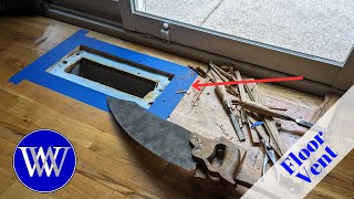 How To Make a Wooden Floor Vent With All Hand Tools