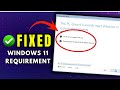 FIX This PC Doesn T Meet Windows 11 System Requirements Easily mp3